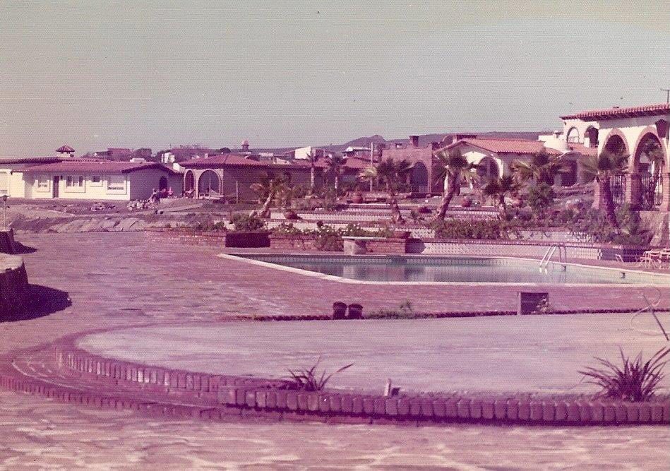 Las Gaviotas Clubhouse Pool Shuffleboard - 1970s